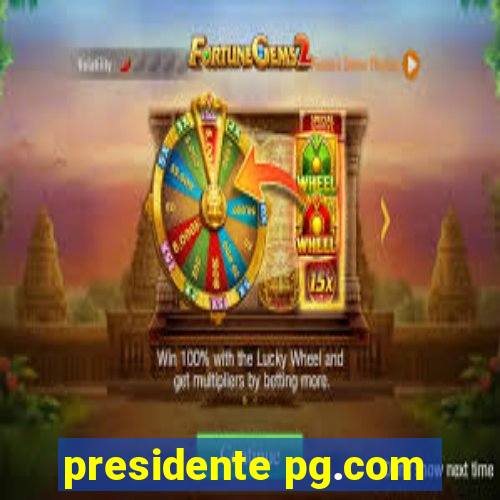 presidente pg.com